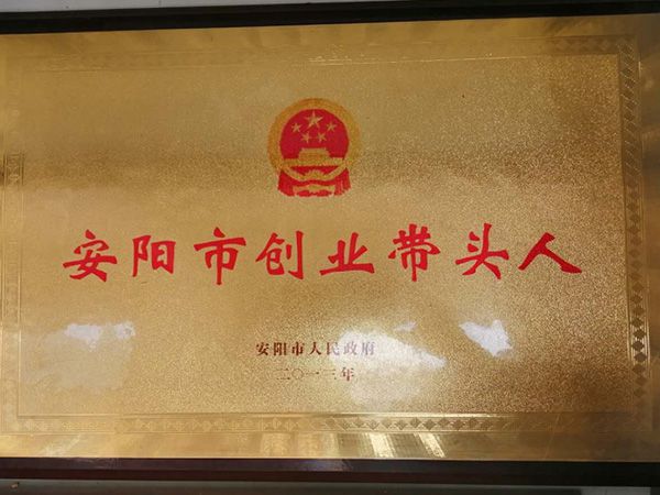 2013年安阳市创业带头人